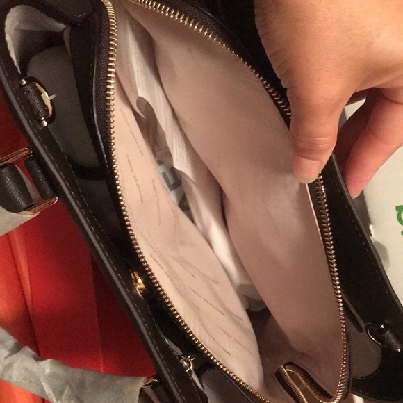 Michael Kors Saffiano Savannah Medium Satchel - Picture 6 of 10